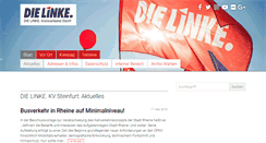 Desktop Screenshot of dielinke-steinfurt.de